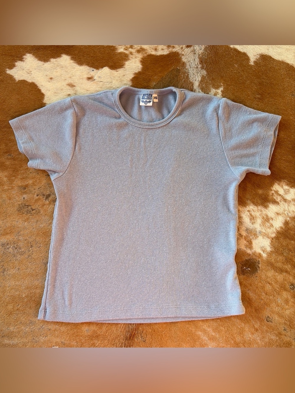 Jungmaven Light Blue Short Sleeve Crew Tee